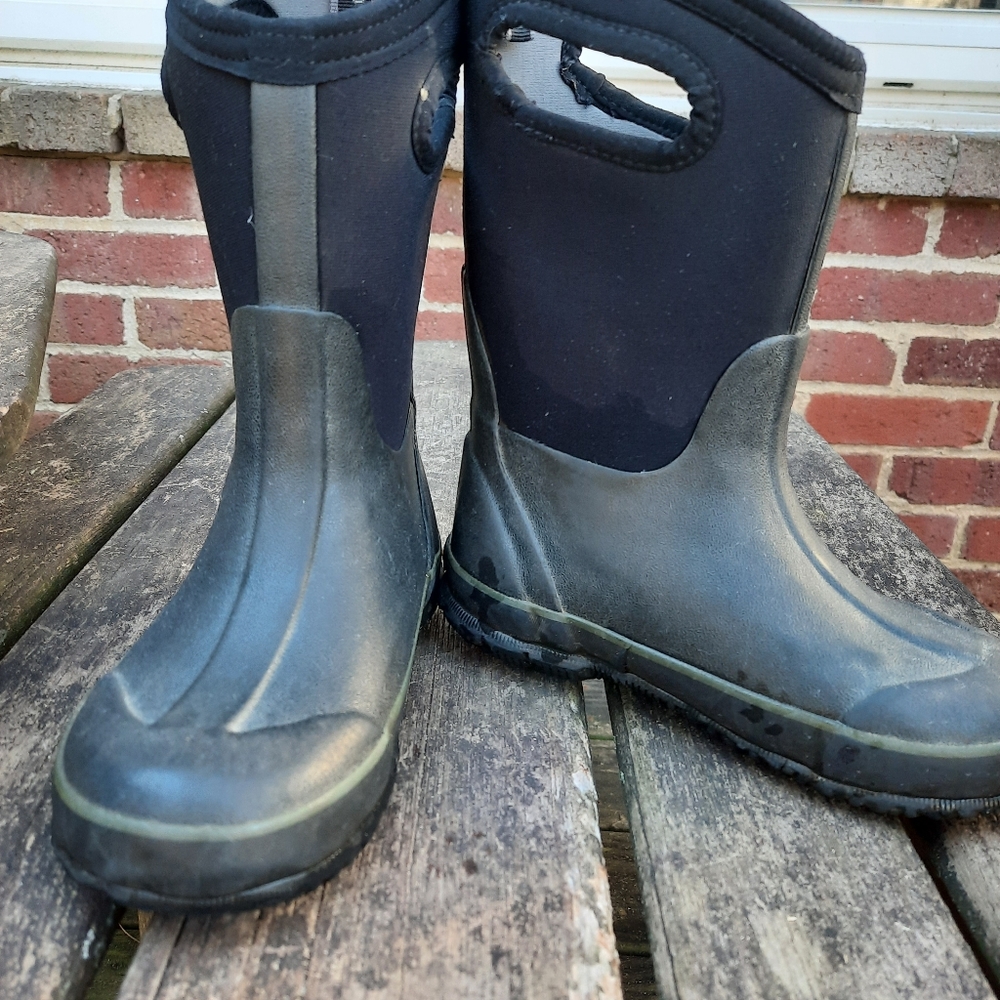 BOGS Black Insulated Waterproof Boots